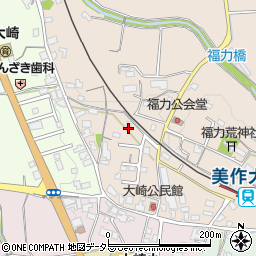 岡山県津山市福力207周辺の地図
