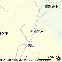 愛知県豊田市中垣内町丸田周辺の地図