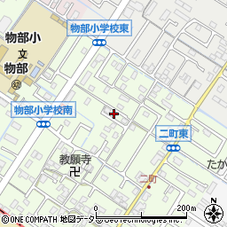 滋賀県守山市二町町133-3周辺の地図