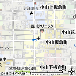 京都小山初音郵便局 ＡＴＭ周辺の地図