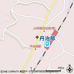 田治部郵便局周辺の地図