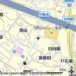 愛知県東海市名和町（細田廻間）周辺の地図