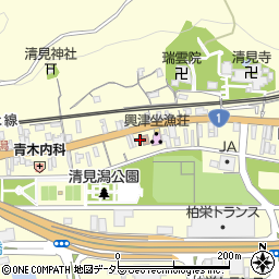 静岡県静岡市清水区興津清見寺町120周辺の地図