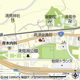清見寺町公民館周辺の地図
