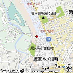 京都府京都市北区鷹峯旧土居町2周辺の地図