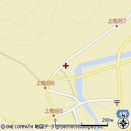 兵庫県宍粟市山崎町上牧谷828周辺の地図