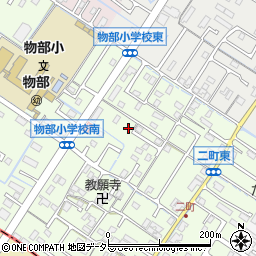 滋賀県守山市二町町132-5周辺の地図