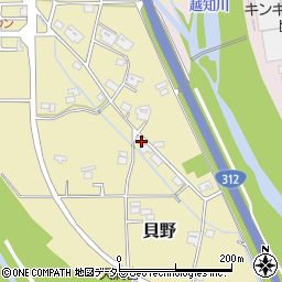 兵庫県神崎郡神河町貝野297周辺の地図