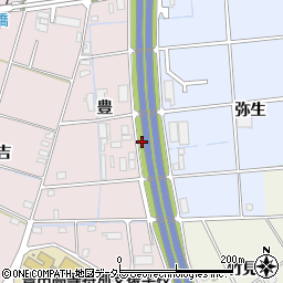 愛知県豊田市竹町五斗蒔周辺の地図