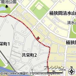 愛知県名古屋市緑区桶狭間切戸318周辺の地図