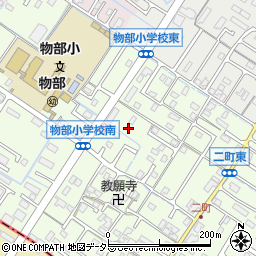 〒524-0043 滋賀県守山市二町町の地図