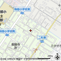 滋賀県守山市二町町129-3周辺の地図