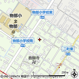 滋賀県守山市二町町132周辺の地図