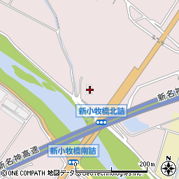 三重県四日市市小牧町22周辺の地図