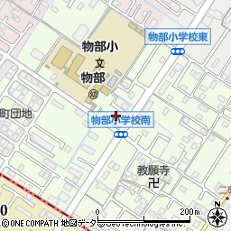 滋賀県守山市二町町218周辺の地図