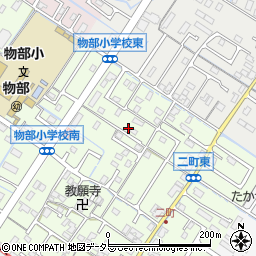 滋賀県守山市二町町131-12周辺の地図