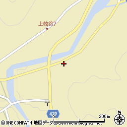 兵庫県宍粟市山崎町上牧谷951-1周辺の地図