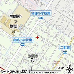 滋賀県守山市二町町132-3周辺の地図