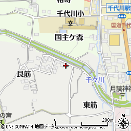 京都府亀岡市千代川町湯井艮筋31-12周辺の地図