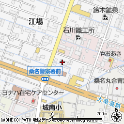 中部産商株式会社　桑名支店周辺の地図