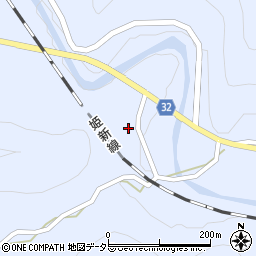 岡山県真庭市月田本1207周辺の地図