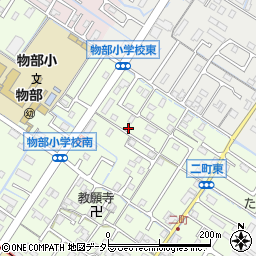 滋賀県守山市二町町131-8周辺の地図