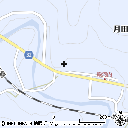 岡山県真庭市月田本640周辺の地図
