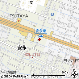 ファミリーマート桑名安永東店周辺の地図