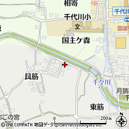 京都府亀岡市千代川町湯井艮筋31-10周辺の地図