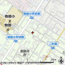 滋賀県守山市二町町131-7周辺の地図