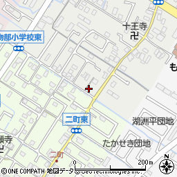 滋賀県守山市焔魔堂町91-5周辺の地図