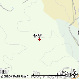 愛知県豊田市林添町ヤゲ周辺の地図