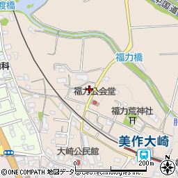 岡山県津山市福力201周辺の地図