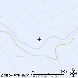 静岡県榛原郡川根本町壱町河内周辺の地図