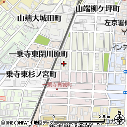 京都府京都市左京区一乗寺松田町108周辺の地図