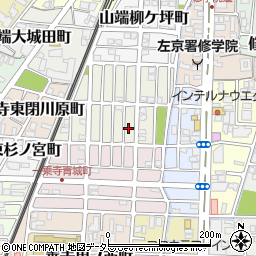 京都府京都市左京区一乗寺松田町155周辺の地図