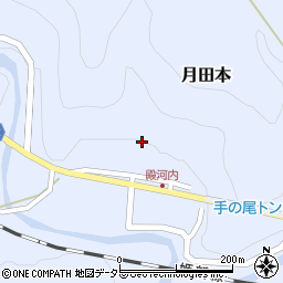 岡山県真庭市月田本612周辺の地図