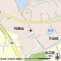 愛知県刈谷市井ケ谷町川瀬山周辺の地図