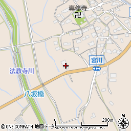 滋賀県東近江市宮川町353周辺の地図