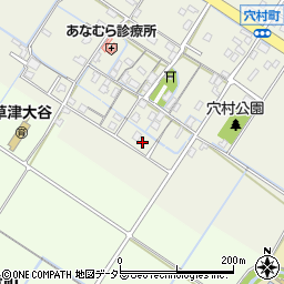 滋賀県草津市穴村町533周辺の地図