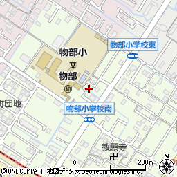 滋賀県守山市二町町222周辺の地図