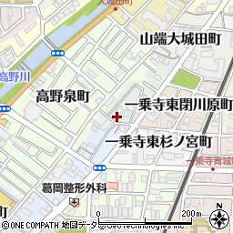 鈴成荘周辺の地図