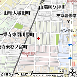 京都府京都市左京区一乗寺松田町125周辺の地図