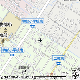 滋賀県守山市二町町127-4周辺の地図