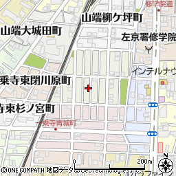 京都府京都市左京区一乗寺松田町137周辺の地図