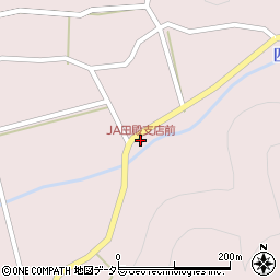 JA田殿支店前周辺の地図