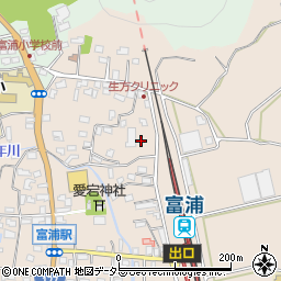 ＪＡ富浦ＳＳ周辺の地図
