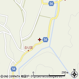 京都府南丹市園部町大河内宮間口周辺の地図
