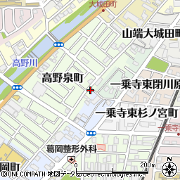 京都府京都市左京区高野泉町47周辺の地図
