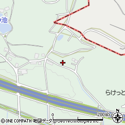 岡山県津山市池ケ原1077-6周辺の地図